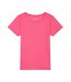 T-shirt Rose Femme Teddy Smith Ticia - S