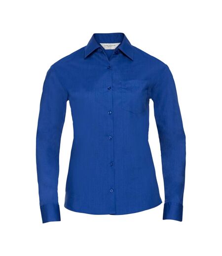 Chemisier Classic Femme Bleu Roi Vif Russell Collection