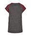 T-shirt Femme Charbon Bordeaux Urban Classics-2