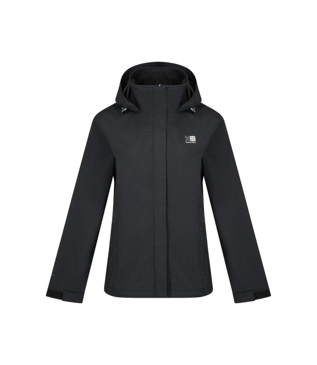 Womens/ladies Urban Waterproof Jacket Black Karrimor-2