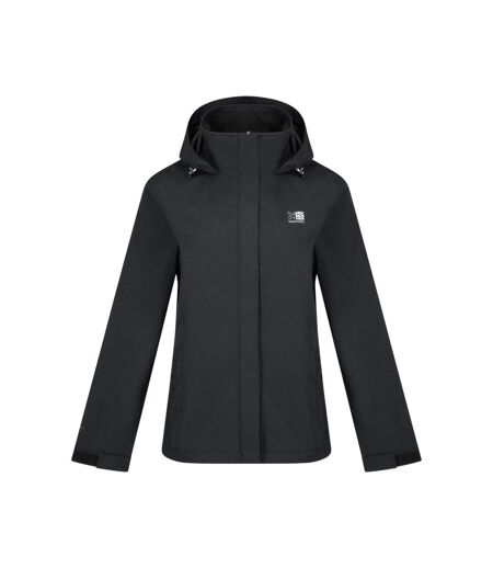 Womens/ladies Urban Waterproof Jacket Black Karrimor