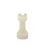 Lot de 8 Pièces d'Échec Quarzy 16cm Blanc-2