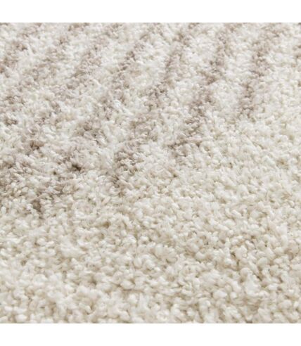 Tapis shaggy tissé motif géométrique GLIPSA