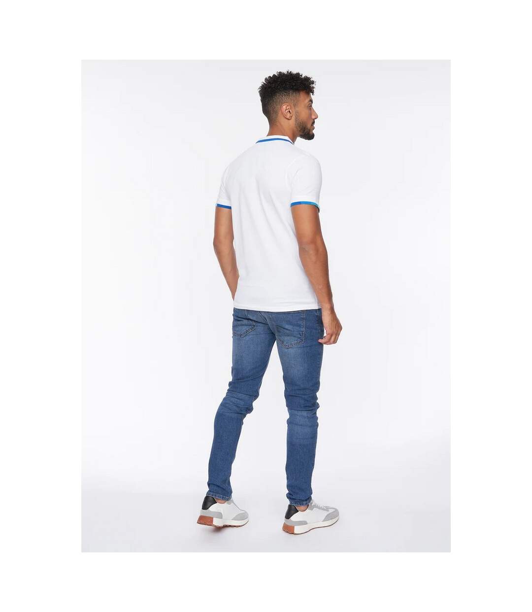 Crosshatch Mens Chemfort Polo Shirt (White)