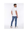 Crosshatch Mens Chemfort Polo Shirt (White)