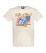 T-shirt steel wheels adulte blanc Amplified-1