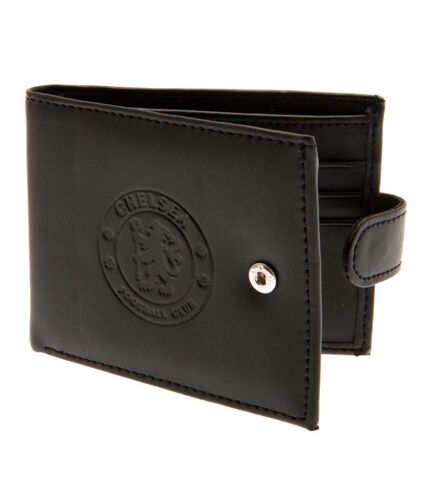 Chelsea FC RFID Anti Fraud Leather Wallet (Black) (One Size) - UTTA2487