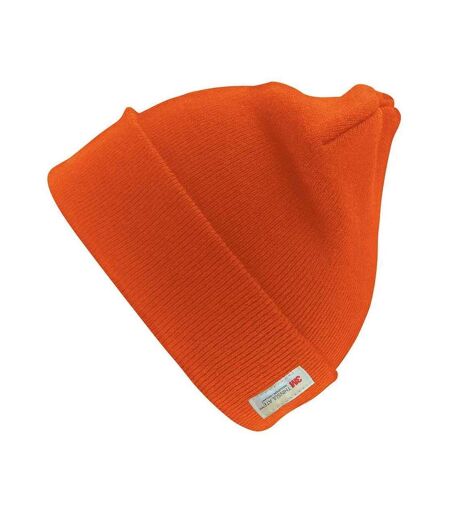 Result Winter Essentials Woolly Thinsulate Ski Hat (Fluorescent Orange)