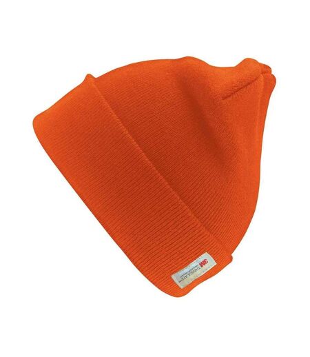 Bonnet de ski woolly orange fluo Result Winter Essentials