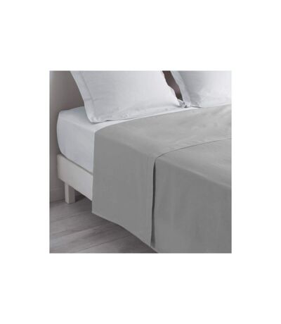 Drap Plat Lina 180x290cm Gris Galet