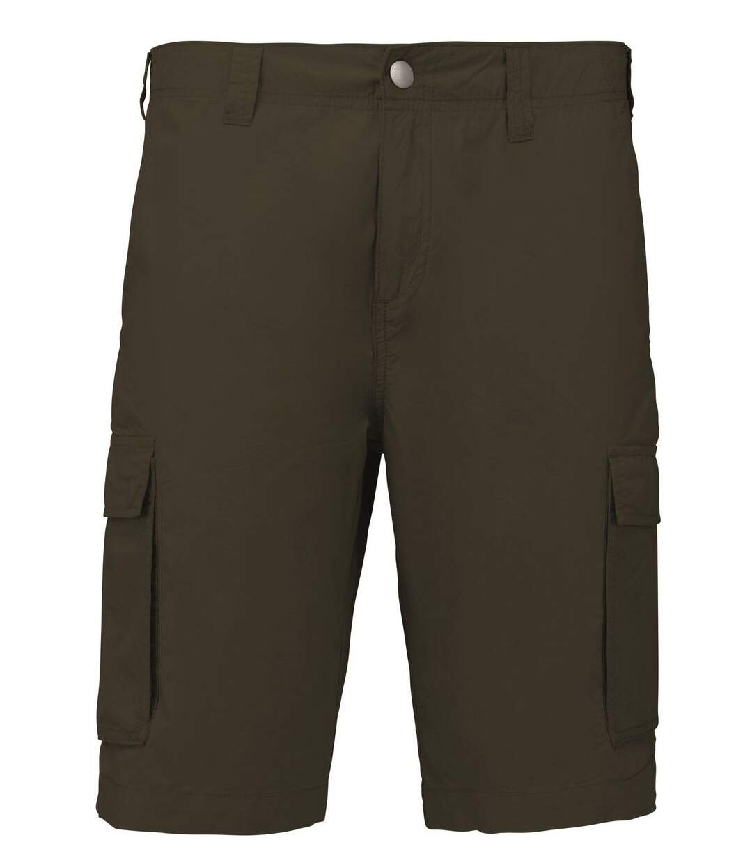 bermuda léger multipoches homme K755 - vert khaki