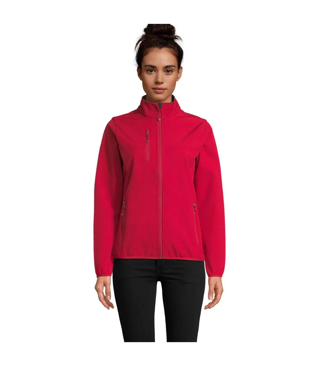 Veste Softshell Falcon Femme Rouge SOLS-2