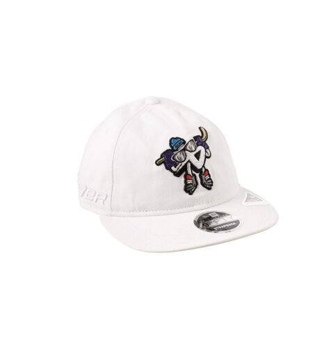Casquette De Baseball Motif/style Rétro 9fifty Enfant Blanc Bauer