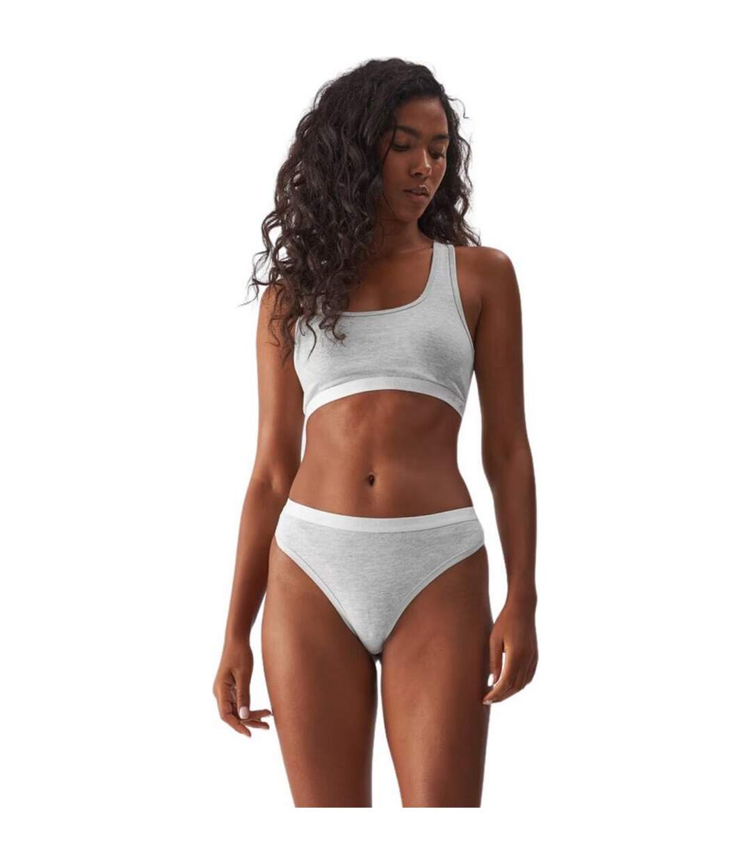 Strings F026 Femme Gris 4F-1