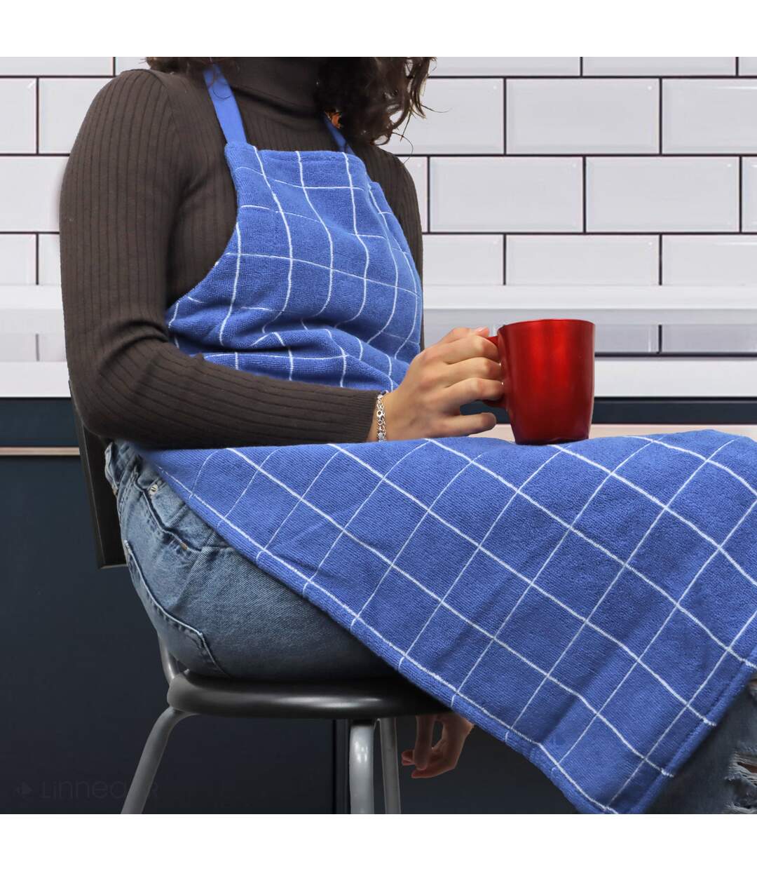 Tablier de cuisine coton NEW SQUARES-4