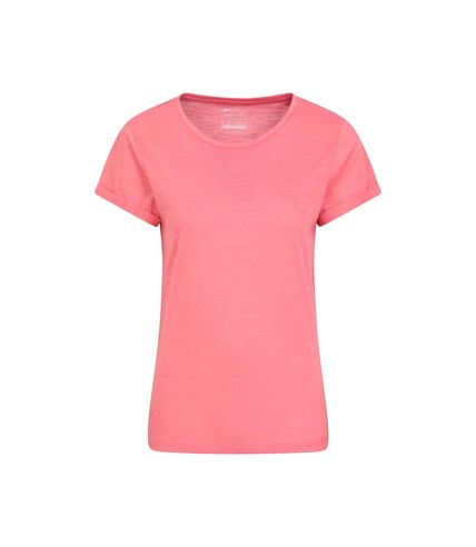 Mountain Warehouse Womens/Ladies Bude Relaxed Fit T-Shirt (Coral) - UTMW354