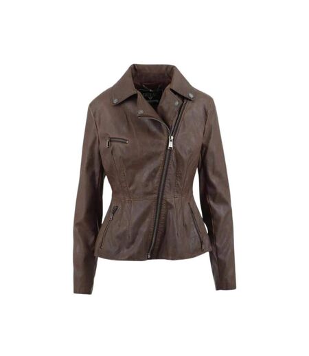 Veste Motif/style Logo Femme Marron Clair Guess