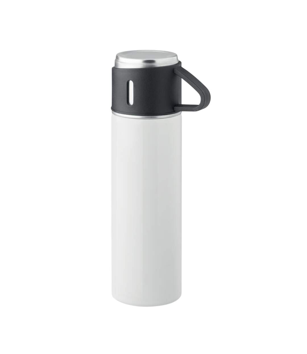 Tonia double-walled 420ml flask one size white MidOcean-1