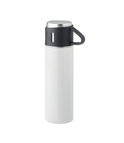 Tonia double-walled 420ml flask one size white MidOcean