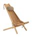 Chilienne en bois EcoChair (coussin offert) Aulne