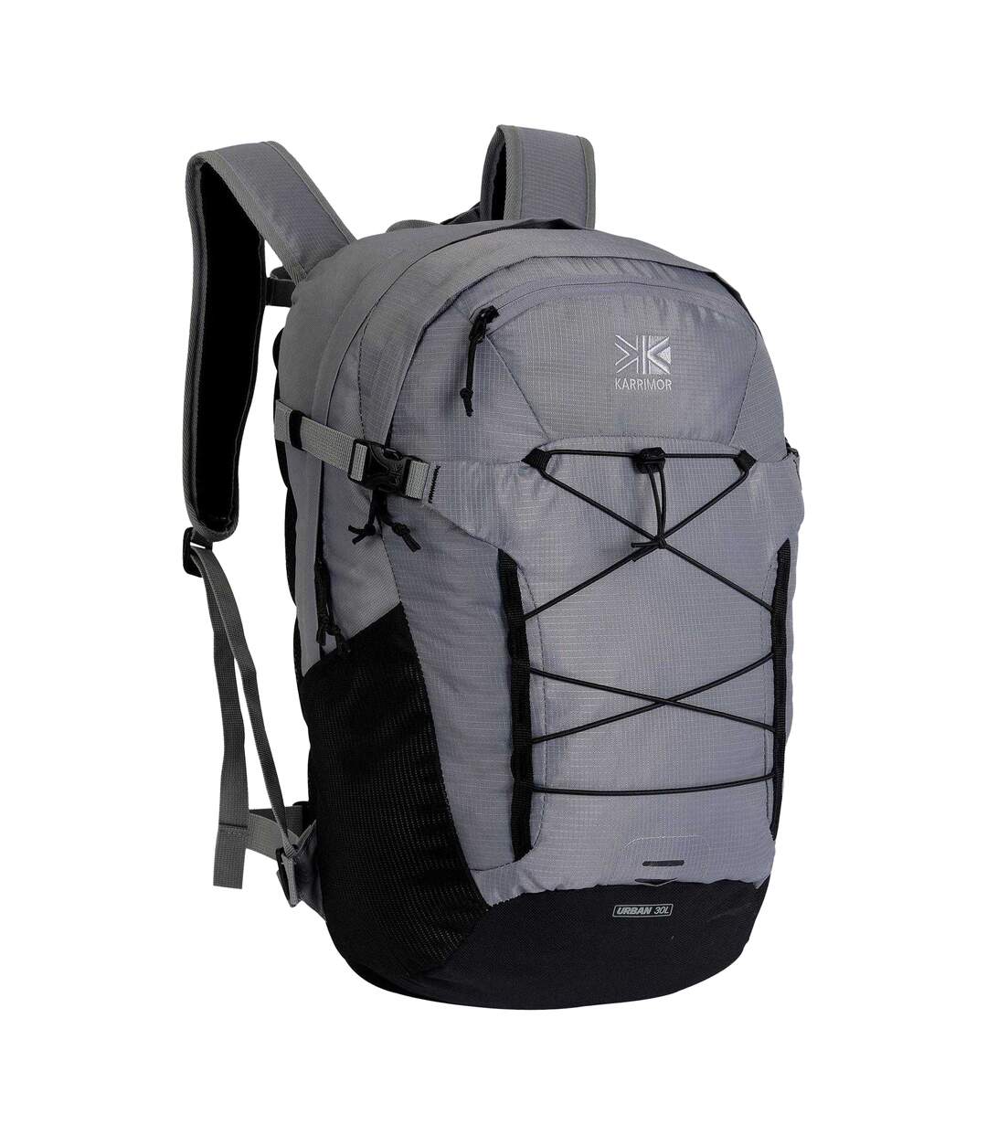 Sac À Dos Motif/style Logo Taille Unique Gris Karrimor-3