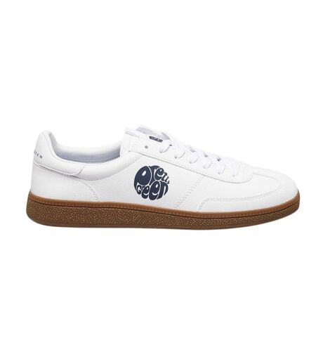 Baskets Motif/style Cachemire Ramblas Homme Blanc Pretty Green