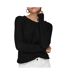 Pull noir femme only geena - m-1