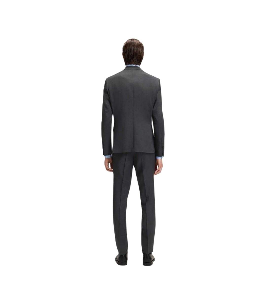 Veste De Costume Homme Gris Foncé Boss-2