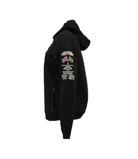 Sweat à capuche Noir Femme Geographical Norway Gymclass - S