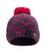 Bonnet D'hiver Halla Femme Bleu Nuit Rouge Persan Hi-Tec-3