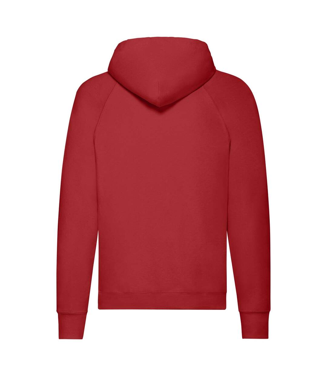 Sweat À Capuche Homme Rouge Fruit Of The Loom-2