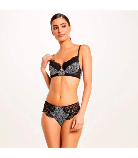 Soutien-gorge push-up zèbre Linn