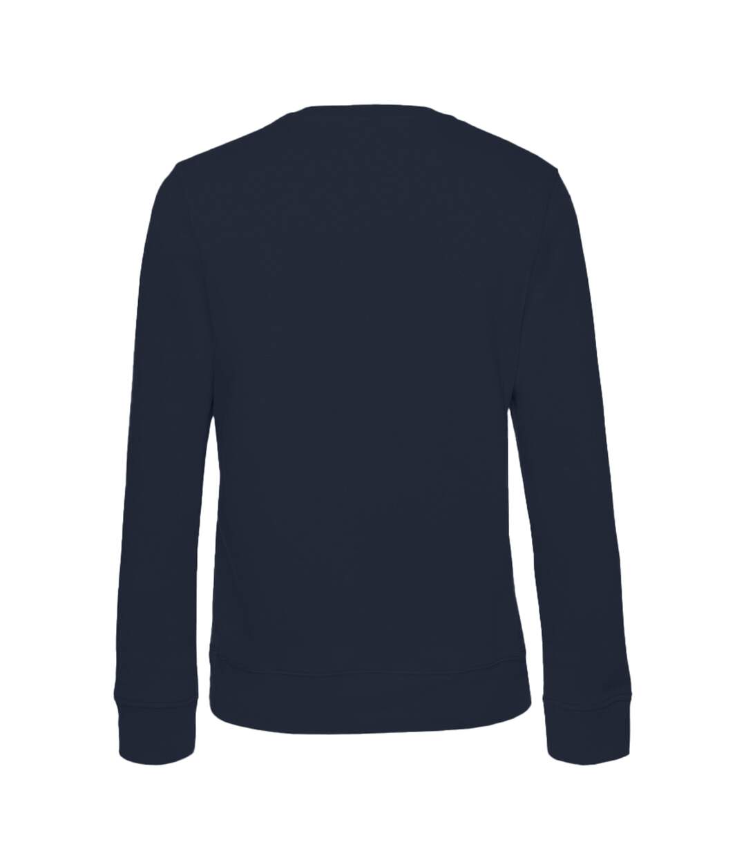 Sweat Queen Femme Bleu Marine B&C-2
