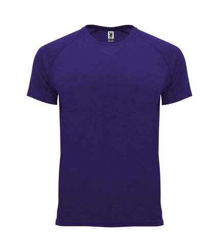 Roly Mens Bahrain Short-Sleeved Sports T-Shirt (Mauve) - UTPF4339