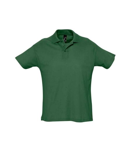 Polo Summer Homme Vert SOLS