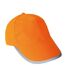 Casquette Basic Montpelier Adulte Orange Korntex-1