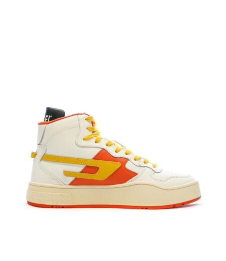 Baskets blanche/jaune homme diesel sukiyo - 42.5