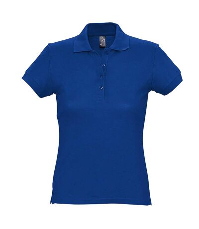 SOLS Passion - Polo 100% coton à manches courtes - Femme (Bleu roi) - UTPC317