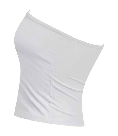 Top bandeau femme/femme blanc SF