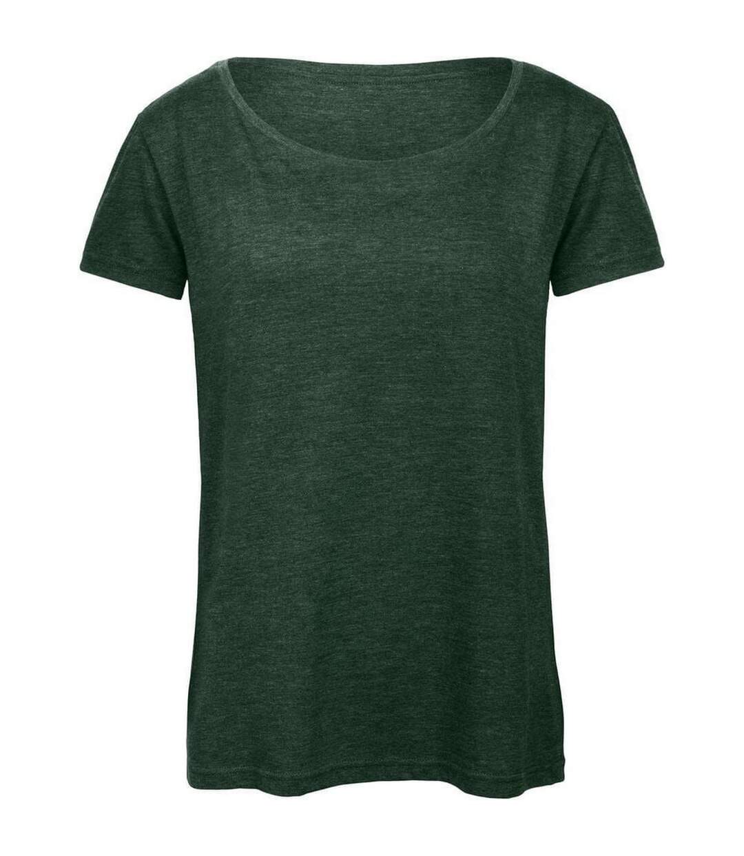 T-shirt Femme Forêt Chiné B&C-1