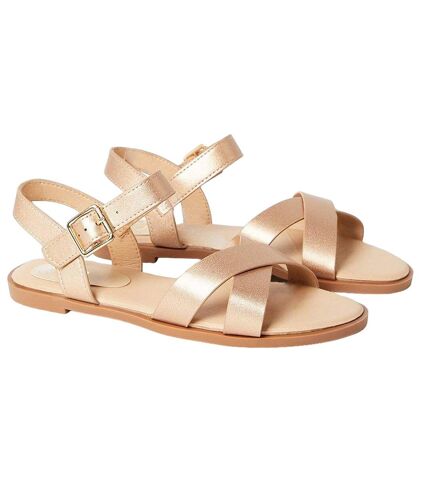 Sandales florence femme rose doré Dorothy Perkins