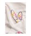 Pantalon De Détente Motif/style Cœurs Et Fleurs Femme Blanc Cassé PJ Salvage-4
