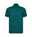 Henbury Mens Piqu Polo Shirt (Bottle Green)