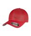 Casquette De Baseball Omnimesh Rouge Flexfit-1