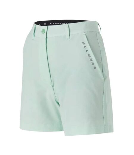Womens/ladies Fayia Patterned Shorts Light Green Ellesse