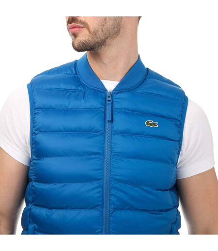 Doudoune sans manches homme bleu Lacoste