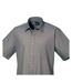 Chemise poplin homme gris foncé Premier Premier