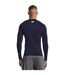Haut Thermique Homme Bleu Marine Blanc Under Armour-3