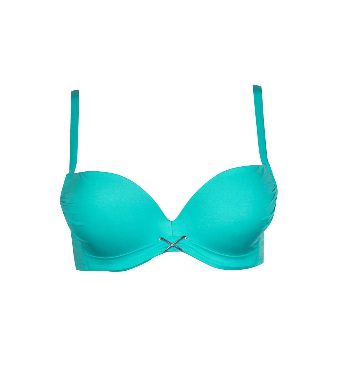 Haut maillot de bain push-up Gran Canaria Lisca vert-2