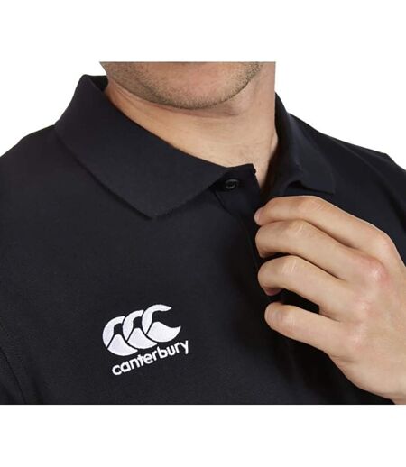 Canterbury Mens Waimak Polo Shirt (Black)